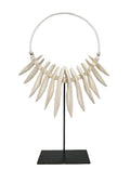 Dusk Necklace & Stand Natural-abc