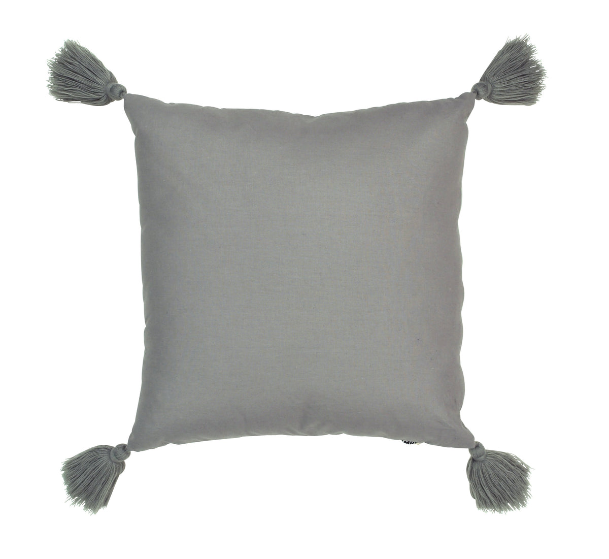 Inka Tassel Cushion Grey-abc