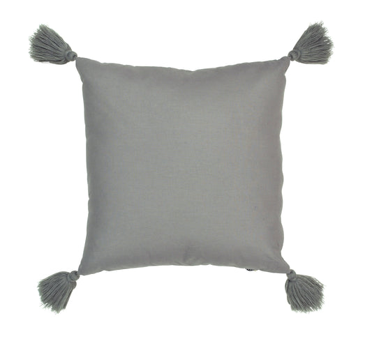Inka Tassel Cushion Grey-abc