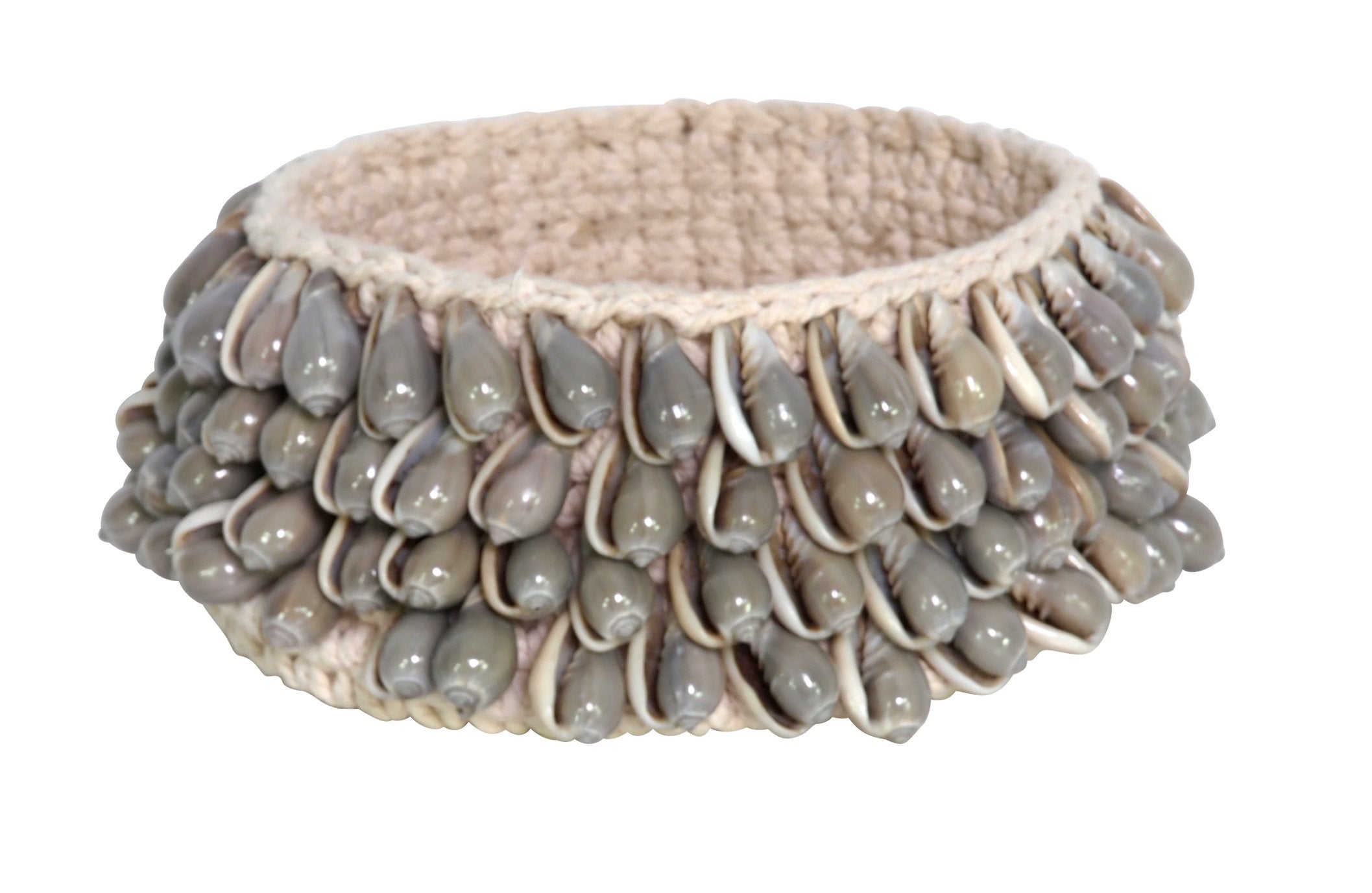 Cloris Shell Holder Large Grey-abc