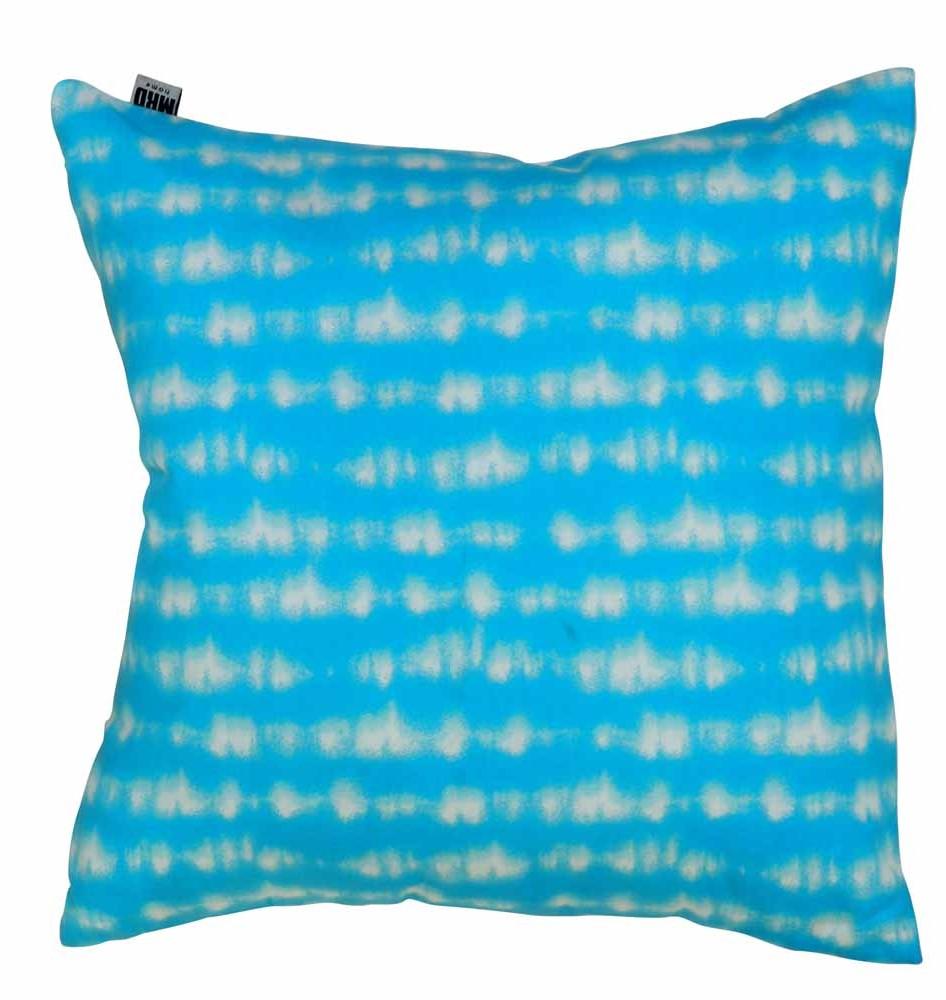 Mojo Stripe Cushion Aqua-abc