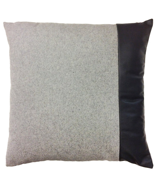 Nappa Band Cushion Grey-abc