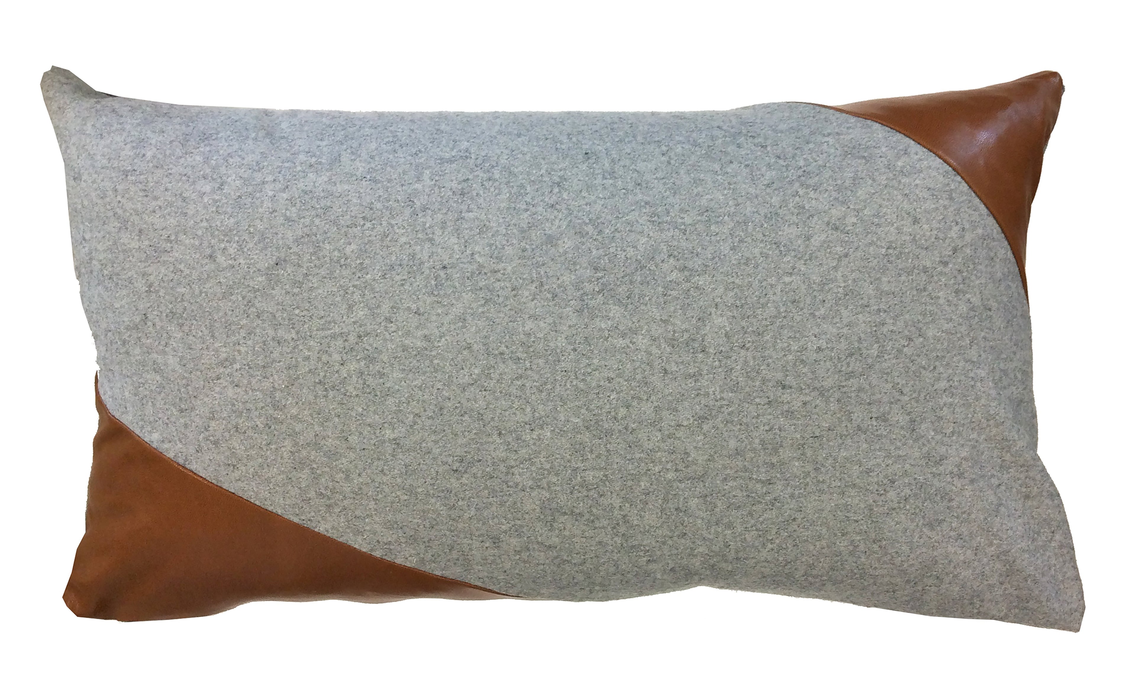 Nappa Corner Pillow Tan-abc