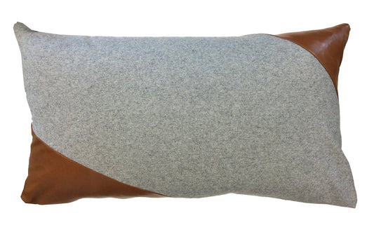 Nappa Corner Pillow Tan-abc