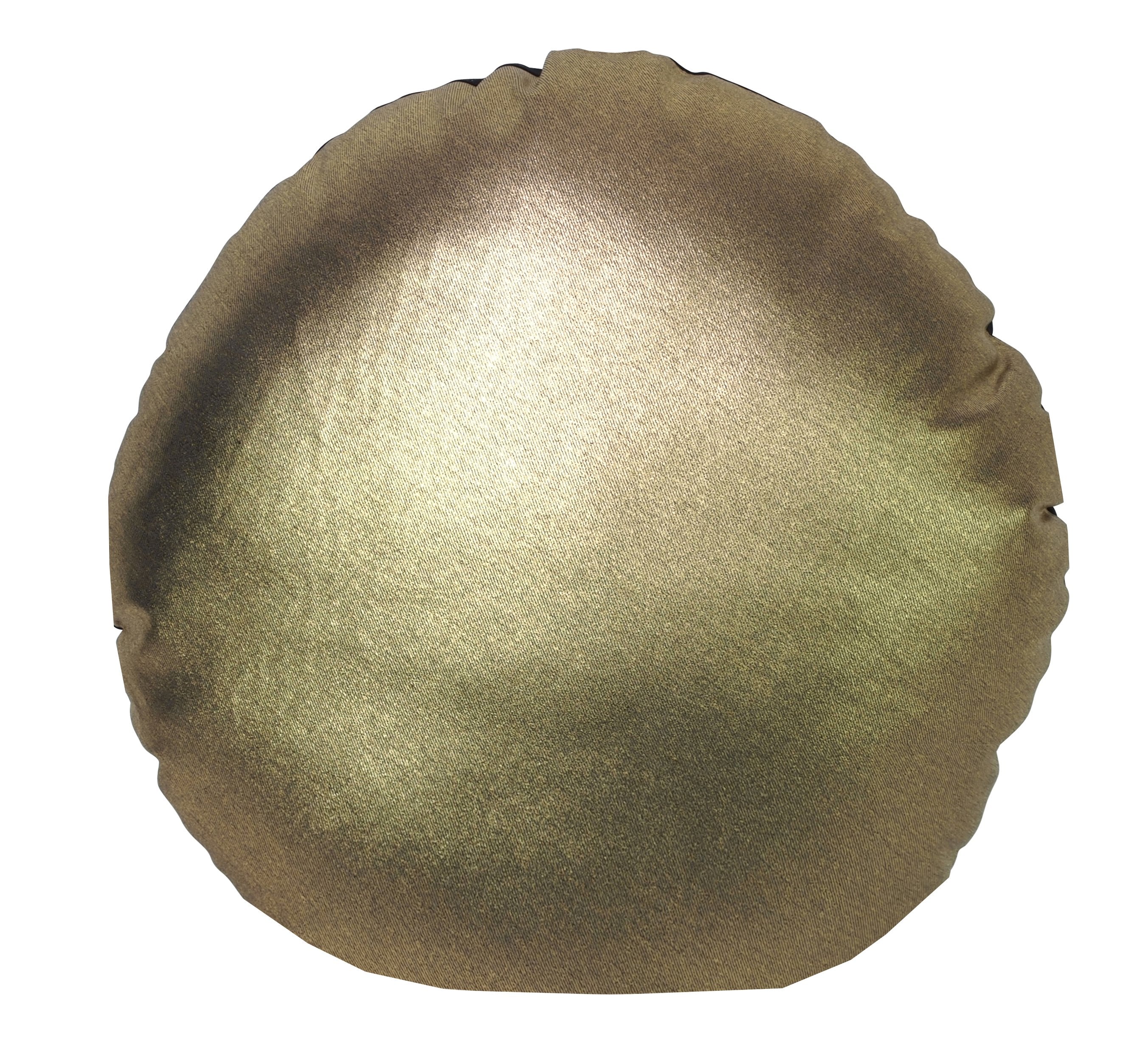 Lena Round Cushion Brass-abc