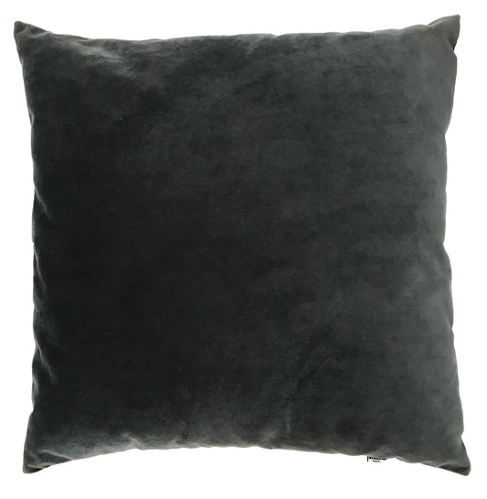 Zandra Velvet Cushion Black-abc