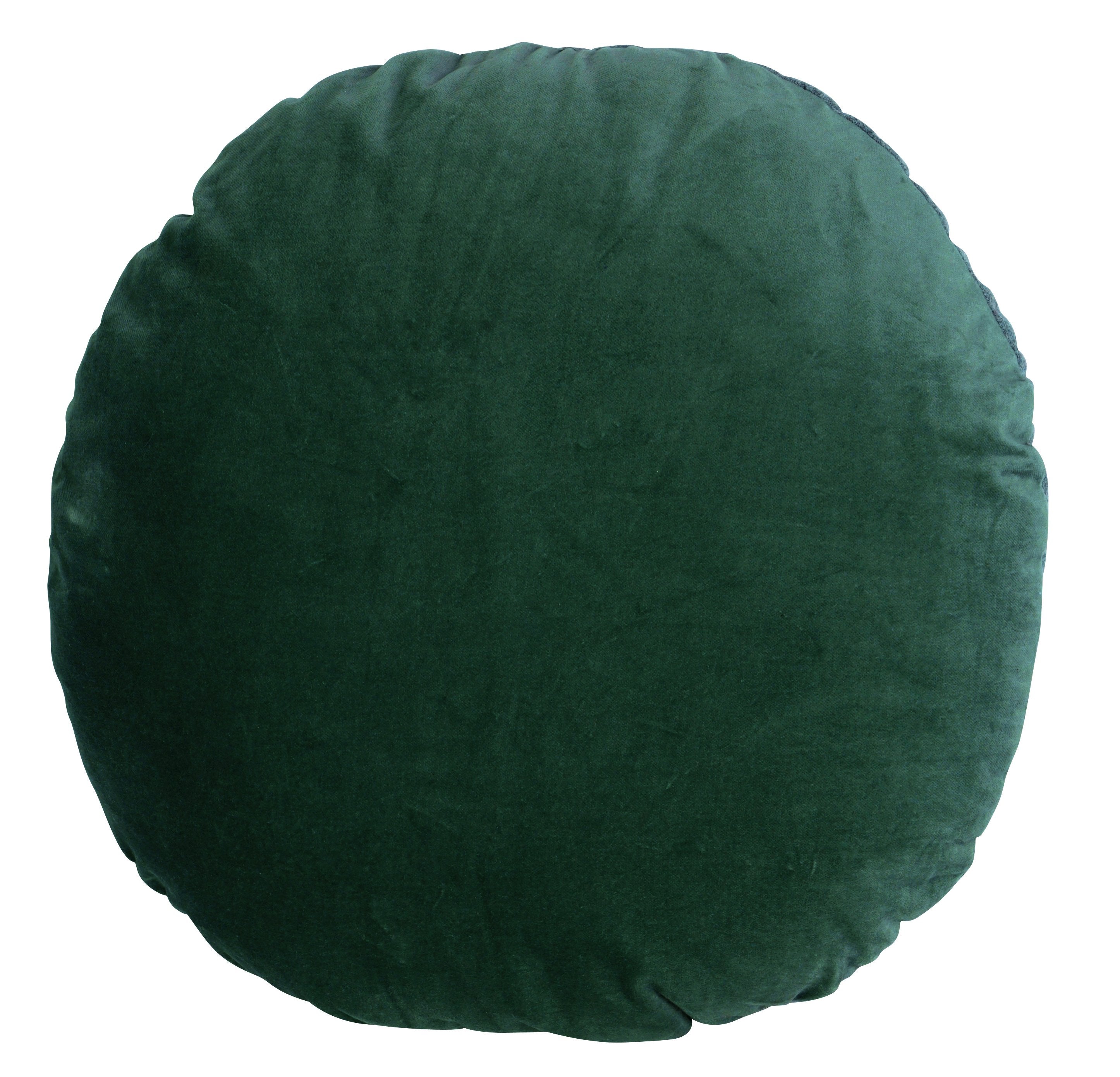 Norse Round Velvet 40cm Gem Green-abc