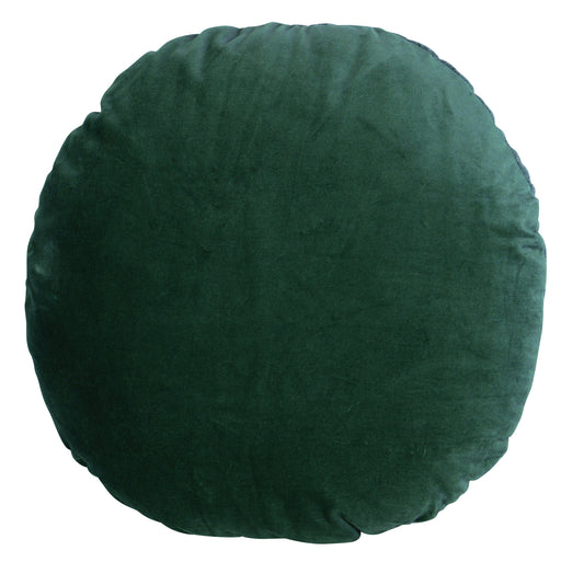 Norse Round Velvet 40cm Gem Green-abc