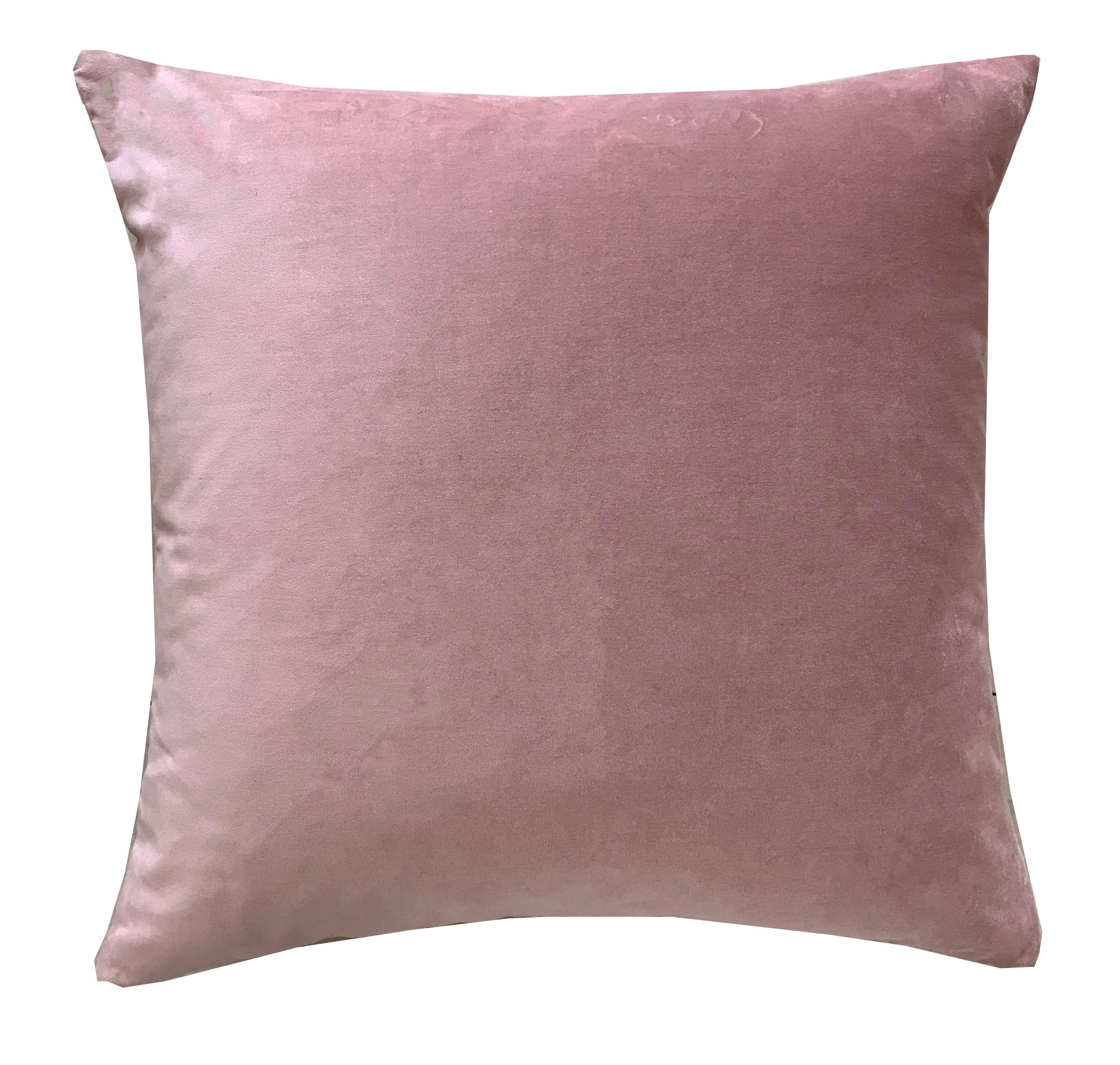 Orla Velvet Cushion Dusty Rose-abc