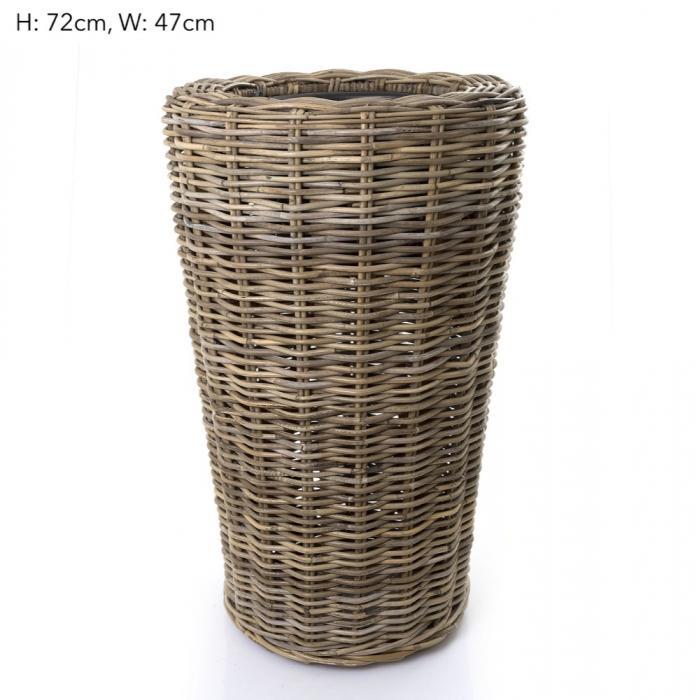 Rattan Plant Stand 45x70cm-abc