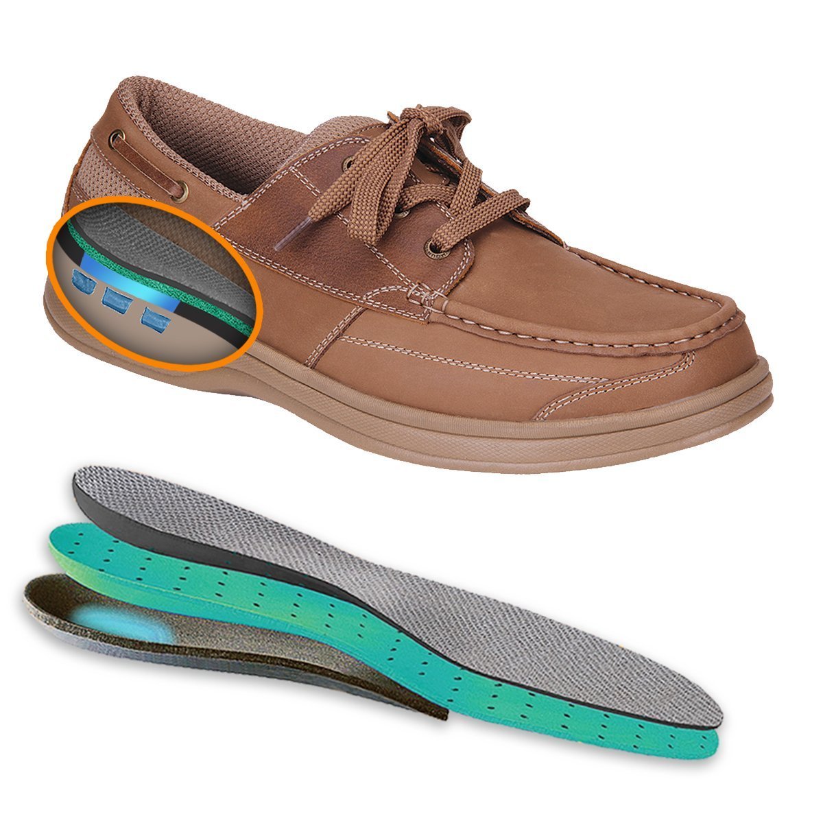 Baton Rouge - Sand Boat Shoes-abc