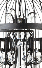 Macaw Chandelier - 12 Arm-abc