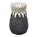 Pineapple Vase Blue and White-abc