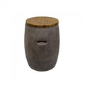 Sabah Stool w/Timber Top-abc