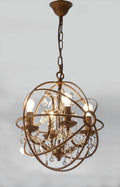 Sundance Chandelier Small in Rust-abc