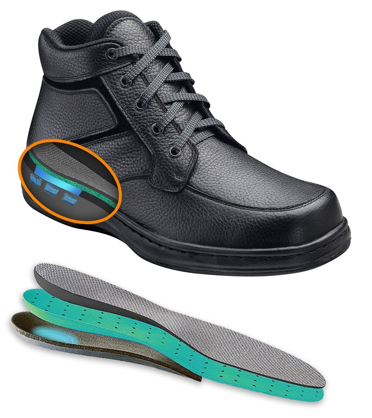 Highline Black Men's Boots-abc