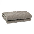 Velvet Quilted Throw Taupe-abc