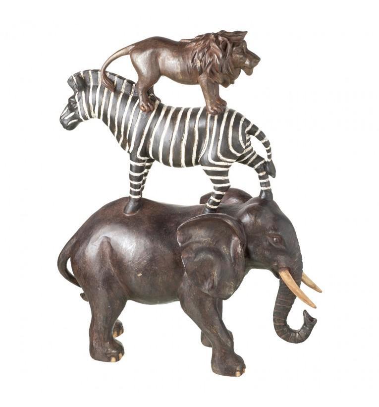 Wild Animal Stack Sculpture-abc