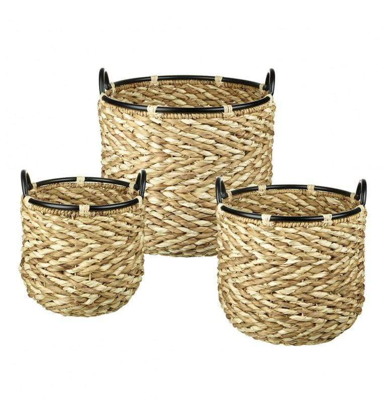 Bibury Basket Natural (Set of 3)-abc