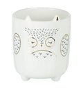 Owl Pot White-abc