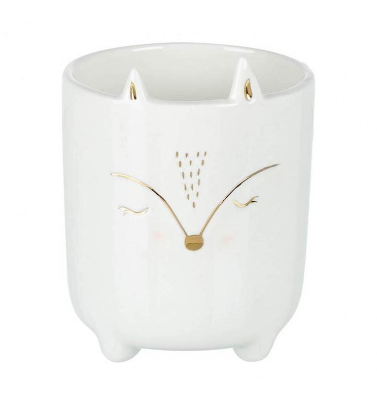 Fox Pot White-abc
