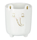 Elephant Pot White-abc