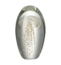 Jellyfish Paperweight Clear and Gold-abc