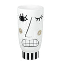 Ronda Vase Black and White-abc