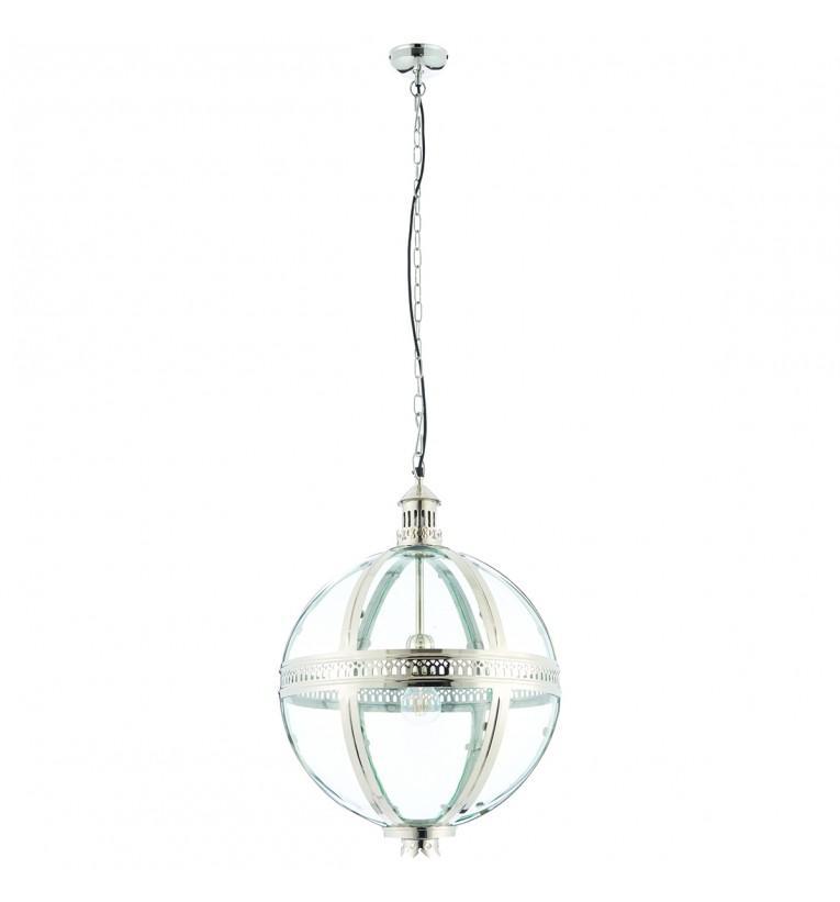 Vienna Round Pendant Light Silver-abc
