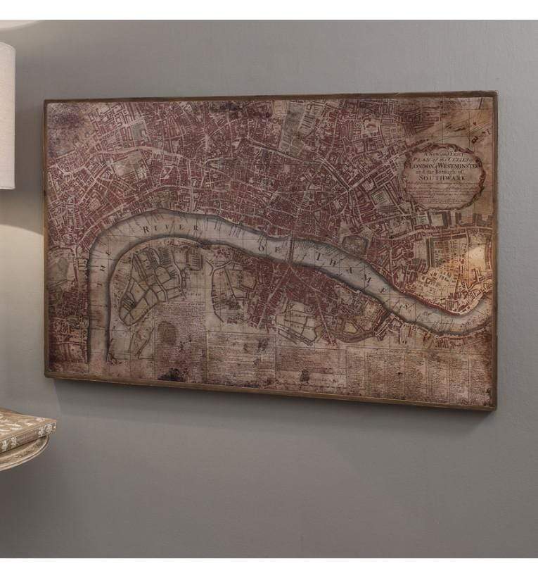 Vintage London Map-abc