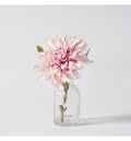 Artificial Faux Pink Dahlia-abc