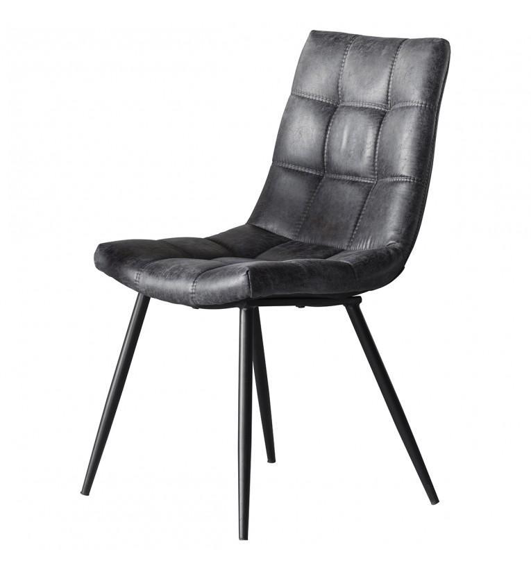 Drammen Grey Chair (2pk)-abc