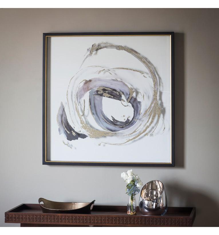 Whirpool Framed Art-abc