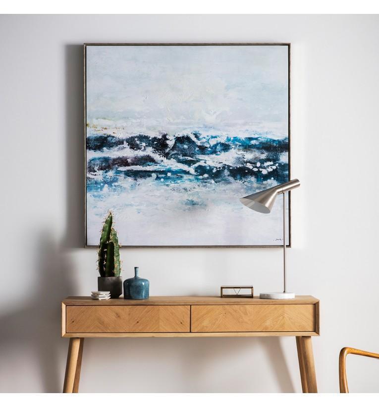Pacific Ocean Waves Framed Art-abc