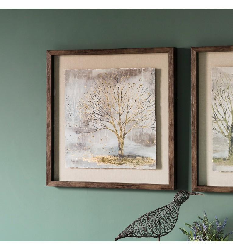 Morning Mist II Framed Art-abc