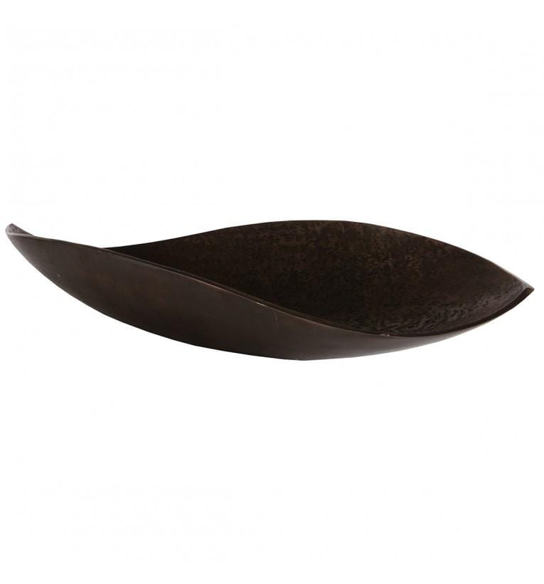 Niven Curvy Boat Bowl Antique Copper-abc