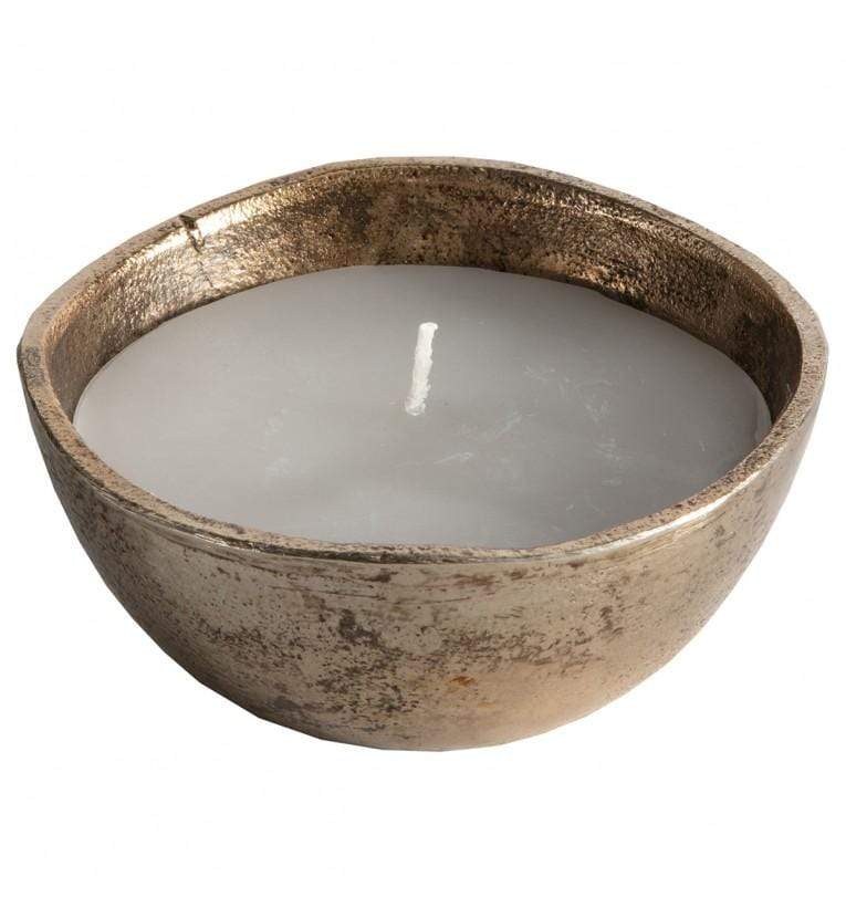Dollana Round Candle Gold-abc