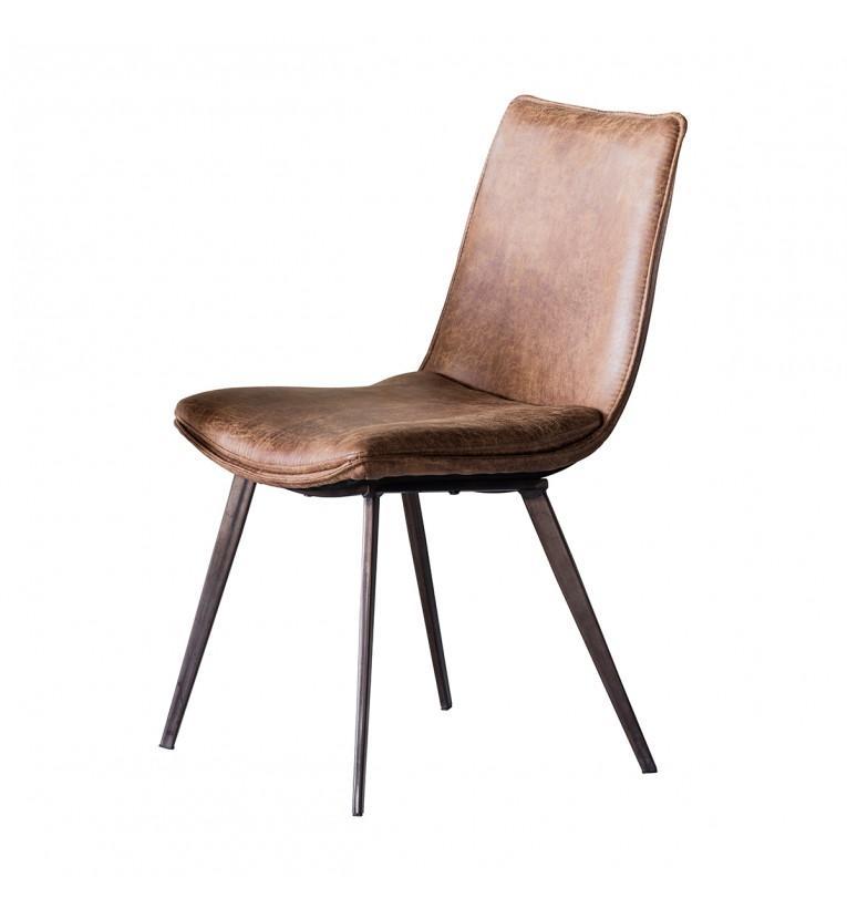 Herne Chair Brown (Individual)-abc