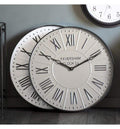 Burnett Clock White-abc