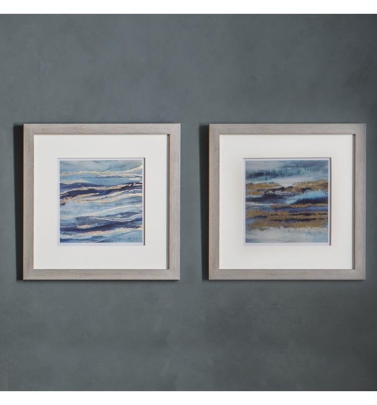 Aquarius Framed Art (Set of 2)-abc