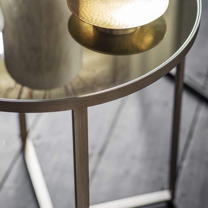Laurance Side Table Silver-abc