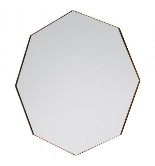 Braga Octagon Mirror Champagne-abc