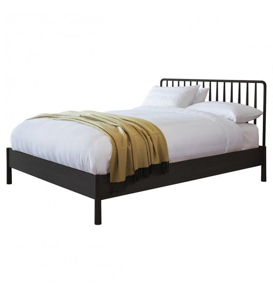 Wym Spindle Bed - Black - Queen-abc