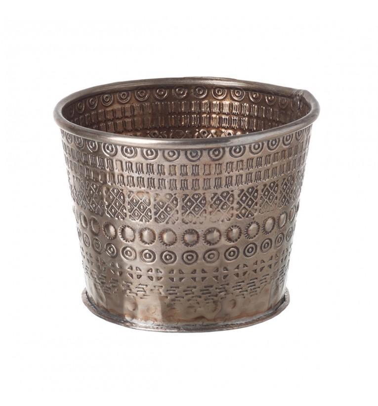 Rumi Planter Alu Rose Gold Large-abc