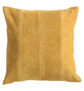 Corduroy Velvet Cushion Ochre-abc