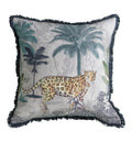 Leopard Fringe Cushion-abc
