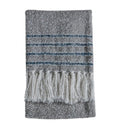 Border Stripe Throw Grey-abc