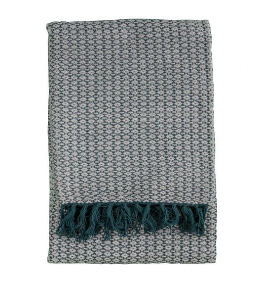 Ballia Metallic Throw Teal-abc