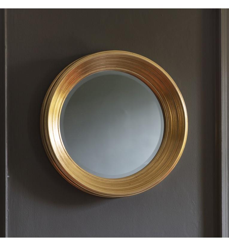 Chaplin Round Mirror Gold-abc
