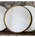 Harvey Round Mirror Gold-abc